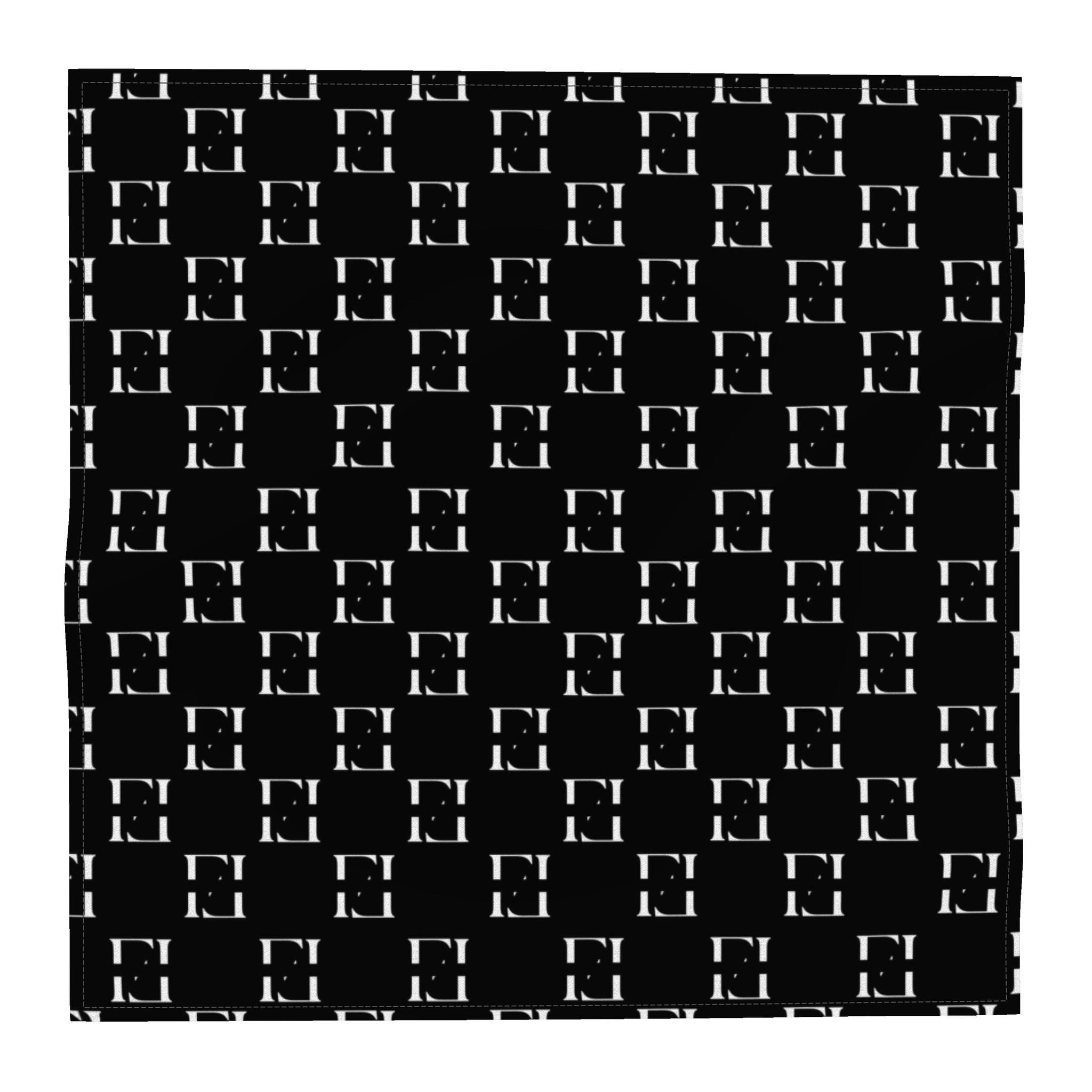 Signature Pocket Square - Onyx