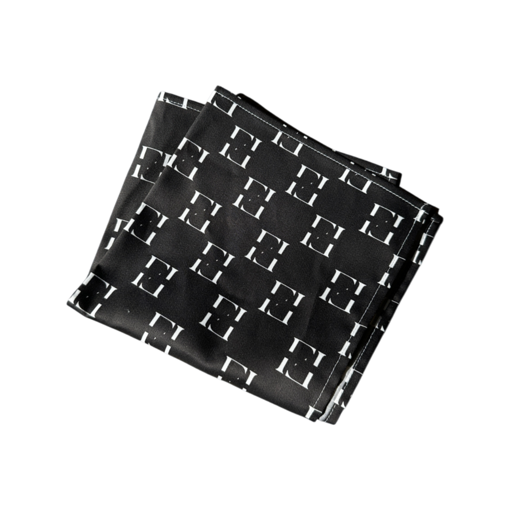 Signature Pocket Square - Onyx